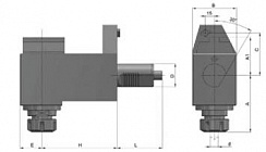 Головки угловые сверлильно-фрезерные с цанговым патроном ER DIN 6499 Mazak Nexus 200-250 
